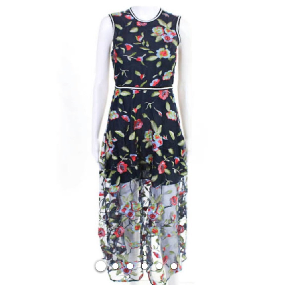 Cynthia Rowley Long Floral Dress